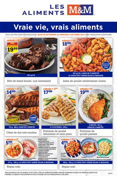 M&M Food Market (QC) Flyer September 28 to October 4