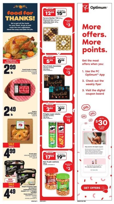 Loblaws City Market (West) Flyer September 28 to October 4