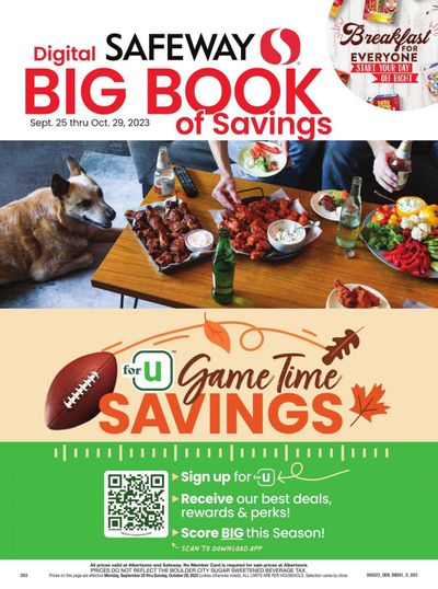 Safeway (CO) Weekly Ad Flyer Specials September 25 to October 29, 2023