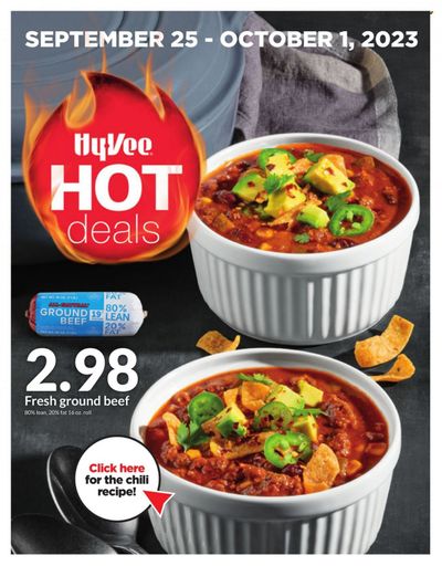 Hy-Vee (IA, IL, MN, MO, SD) Weekly Ad Flyer Specials September 25 to October 1, 2023