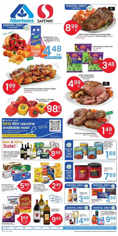 Safeway (MT) Weekly Ad Flyer Specials September 27 to October 3, 2023