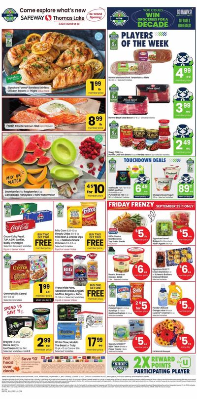 Safeway (WA) Weekly Ad Flyer Specials September 27 to October 3, 2023