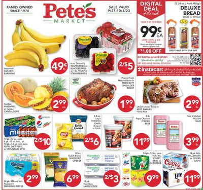 Pete's Fresh Market (IL) Weekly Ad Flyer Specials September 27 to October 3, 2023