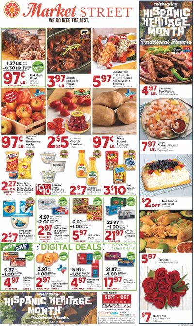Market Street (NM, TX) Weekly Ad Flyer Specials September 27 to October 3, 2023