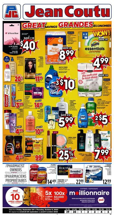 Jean Coutu (ON) Flyer September 29 to October 5