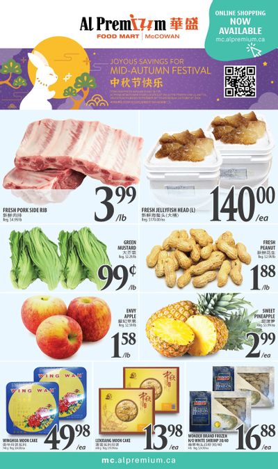 Al Premium Food Mart (McCowan) Flyer September 28 to October 4