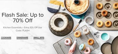 Hudson’s Bay Canada Online Flash Sale: Today, Save up to 70% Off Kitchen Essentials + Extra 10% off with Coupon Code!