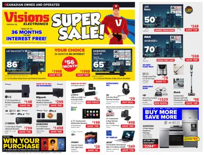 Visions Electronics Flyer September 29 to October 5