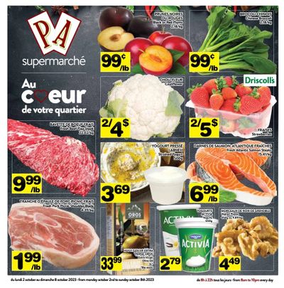 Supermarche PA Flyer October 2 to 8