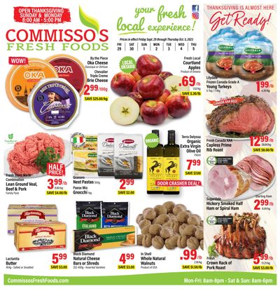 Commisso's Fresh Foods Flyer September 29 to October 5
