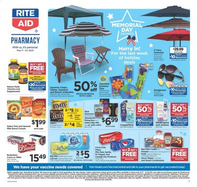 RITE AID Weekly Ad & Flyer May 17 to 23