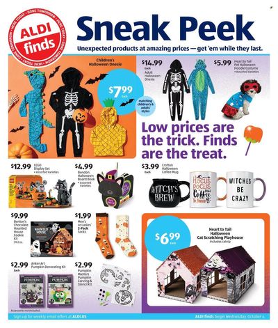 ALDI Weekly Ad Flyer Specials October 4 to October 10, 2023 ALDI Weekly Ad Flyer Specials October 4 to October 10, 2023