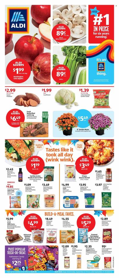 ALDI (CA) Weekly Ad Flyer Specials September 27 to October 3, 2023