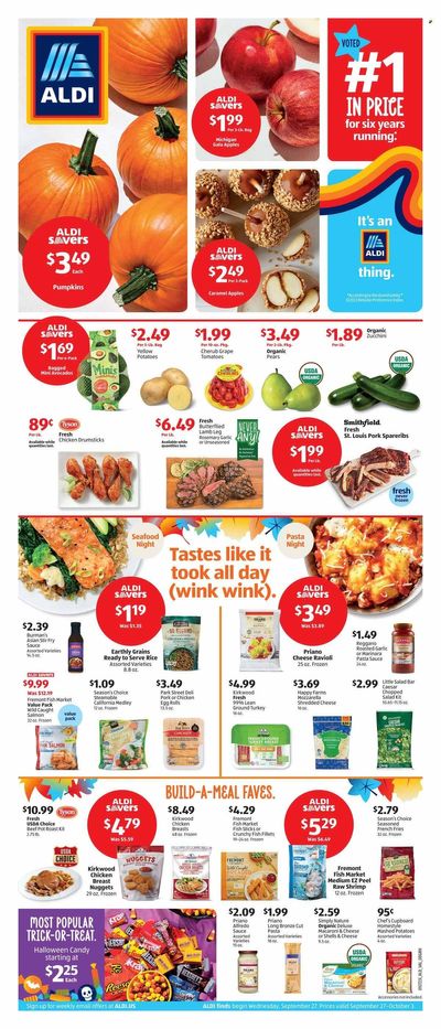 ALDI (IL, IN) Weekly Ad Flyer Specials September 27 to October 3, 2023