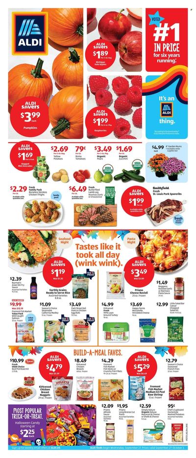 ALDI (TX) Weekly Ad Flyer Specials September 27 to October 3, 2023