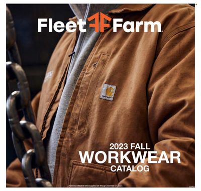 Fleet Farm (IA, MN, ND, WI) Weekly Ad Flyer Specials September 29 to December 31, 2023