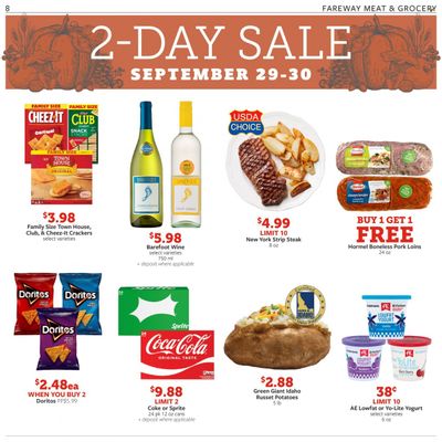 Fareway (IA) Weekly Ad Flyer Specials September 29 to September 30, 2023