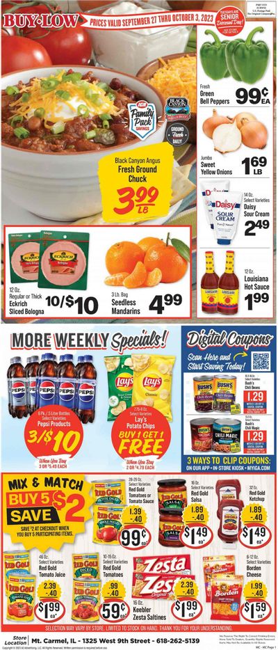 IGA (IL) Weekly Ad Flyer Specials September 27 to October 3, 2023