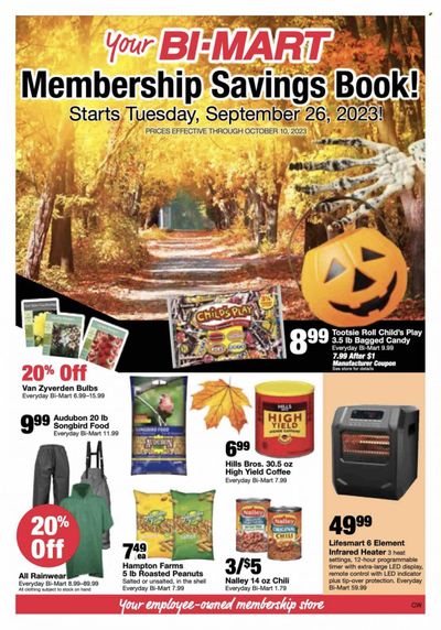 Bi-Mart (ID, OR, WA) Weekly Ad Flyer Specials September 26 to October 10, 2023
