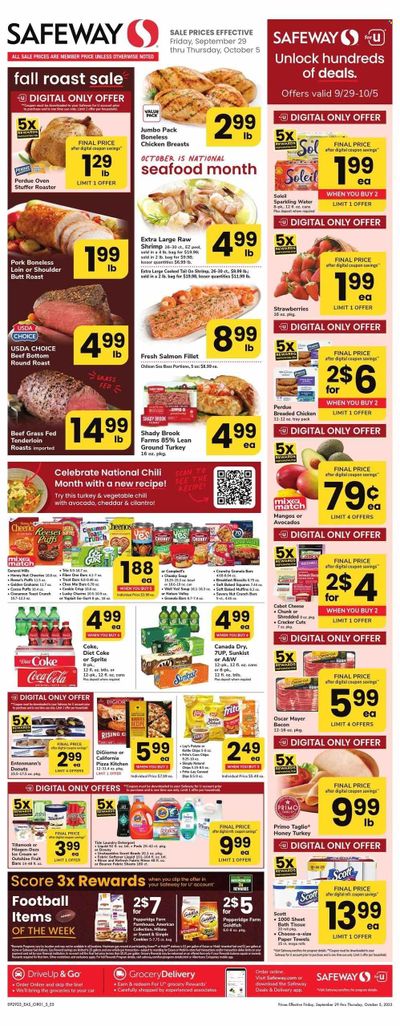 Safeway (MD) Weekly Ad Flyer Specials September 29 to October 5, 2023