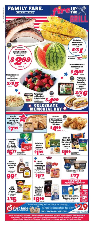 Family Fare Weekly Ad & Flyer May 17 to 23