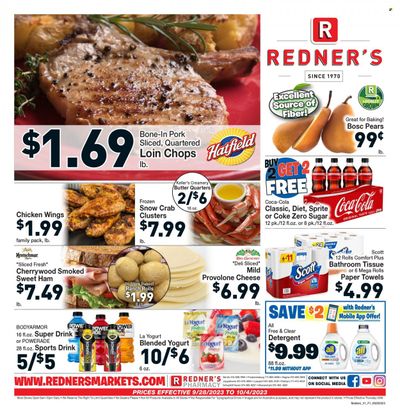 Redner's Markets (DE, MD, PA) Weekly Ad Flyer Specials September 28 to October 4, 2023
