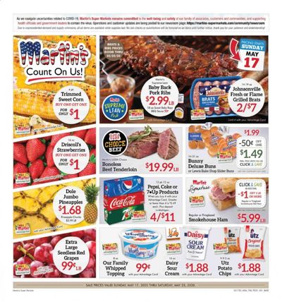 Martin’s Weekly Ad & Flyer May 17 to 23