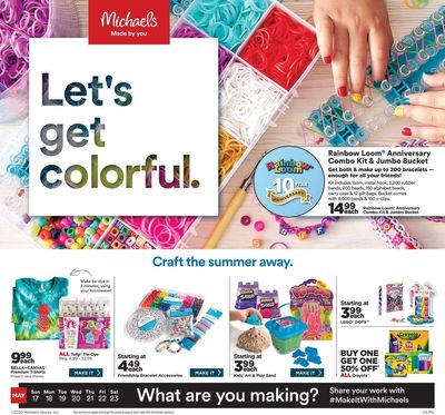 Michaels Weekly Ad & Flyer May 17 to 23