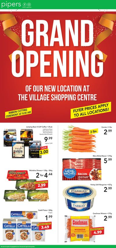 Pipers Superstore Flyer September 28 to October 4