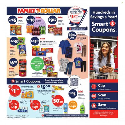 Family Dollar Weekly Ad Flyer Specials October 1 to October 7, 2023