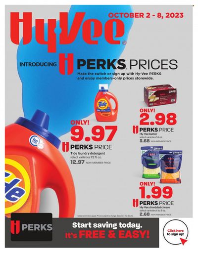 Hy-Vee (IA, IL, MN, MO, SD) Weekly Ad Flyer Specials October 2 to October 8, 2023