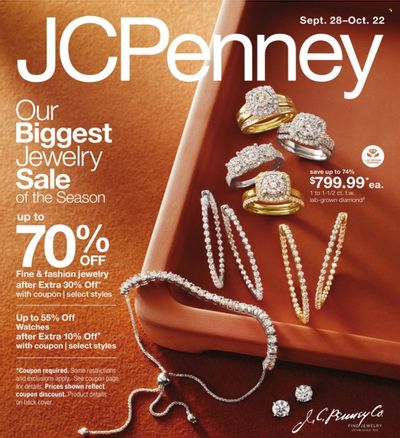 JCPenney Weekly Ad Flyer Specials September 28 to October 22, 2023