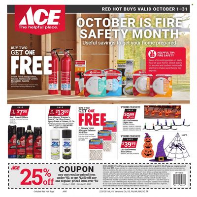 ACE Hardware Weekly Ad Flyer Specials October 1 to October 31, 2023