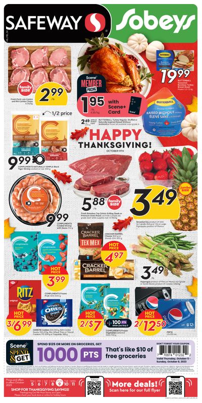 Sobeys/Safeway (SK & MB) Flyer October 5 to 11