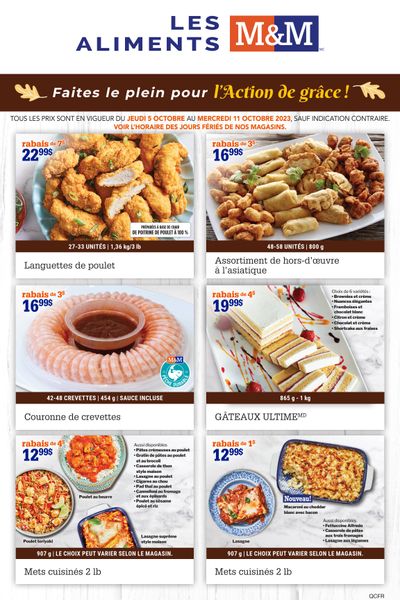 M&M Food Market (QC) Flyer October 5 to 11