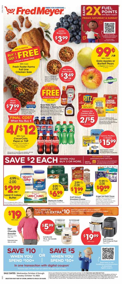 Fred Meyer (ID) Weekly Ad Flyer Specials October 4 to October 10, 2023