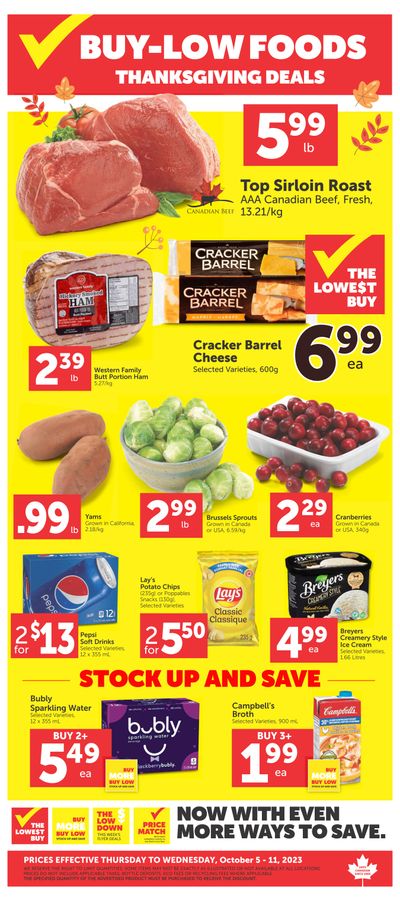 Buy-Low Foods (BC) Flyer October 5 to 11