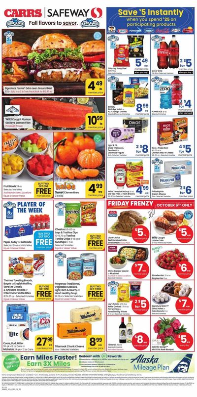 Safeway (AK) Weekly Ad Flyer Specials October 4 to October 10, 2023