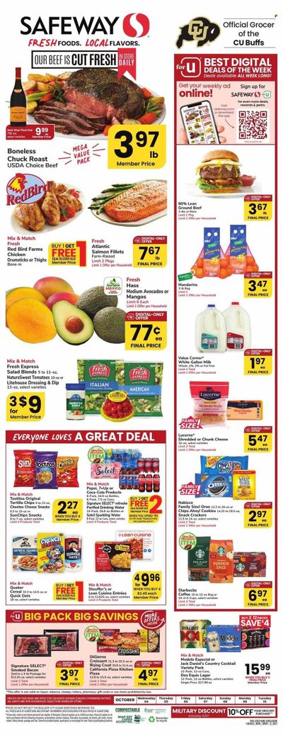 Safeway (CO) Weekly Ad Flyer Specials October 4 to October 10, 2023