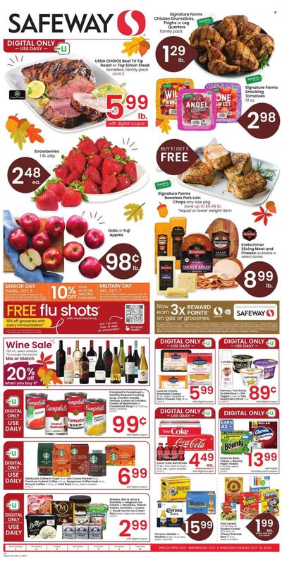 Safeway (CO) Weekly Ad Flyer Specials October 4 to October 10, 2023