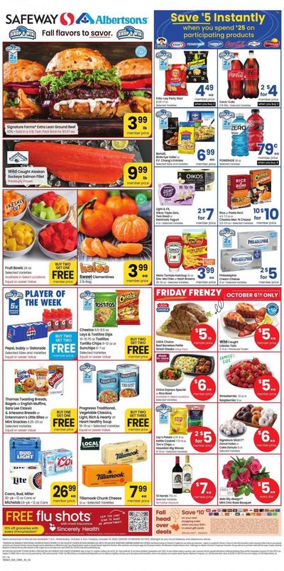 Safeway (ID) Weekly Ad Flyer Specials October 4 to October 10, 2023