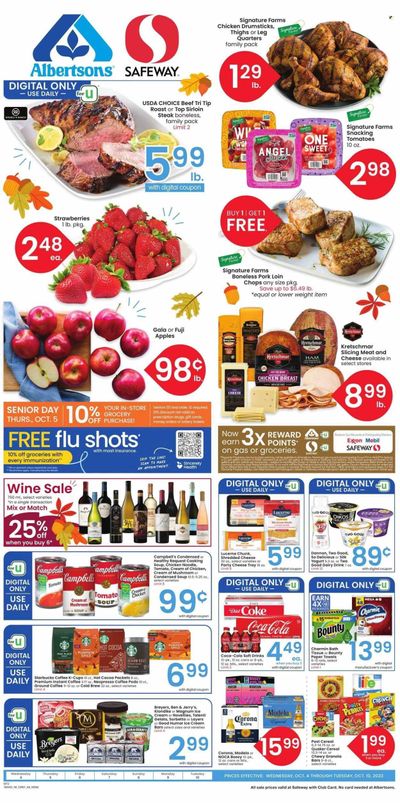 Safeway (MT) Weekly Ad Flyer Specials October 4 to October 10, 2023