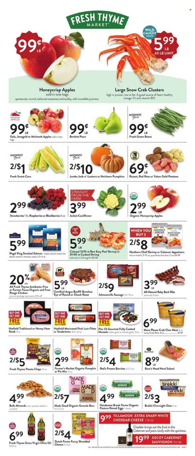 Fresh Thyme Weekly Ad Flyer Specials October 4 to October 10, 2023