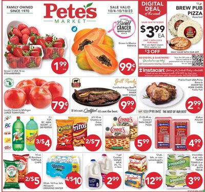 Pete's Fresh Market (IL) Weekly Ad Flyer Specials October 4 to October 10, 2023