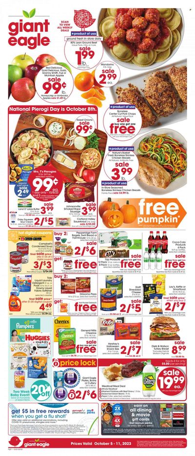 Giant Eagle (OH) Weekly Ad Flyer Specials October 5 to October 11, 2023