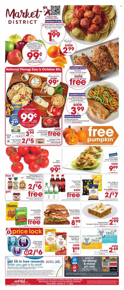 Giant Eagle (OH) Weekly Ad Flyer Specials October 5 to October 11, 2023