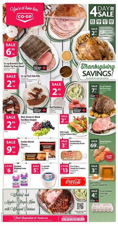 Co-op (West) Food Store Flyer October 5 to 11