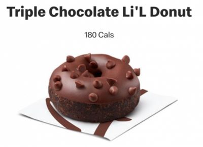 McDonald’s Canada New Triple Chocolate Li’L Donut