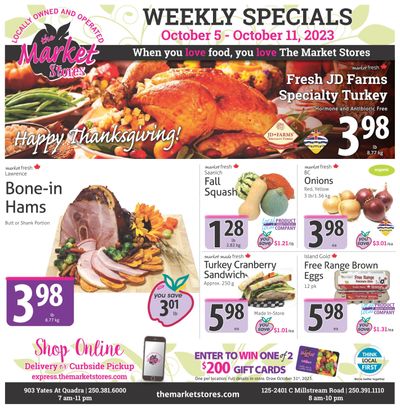 The Market Stores Flyer October 5 to 11
