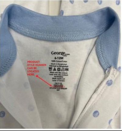 Consumer Canada Product Recall: George Brand Sleepers at Walmart are Recalled Due to Choking and Ingestion Hazards Consumer Canada Product Recall: George Brand Sleepers at Walmart are Recalled Due to Choking and Ingestion Hazards